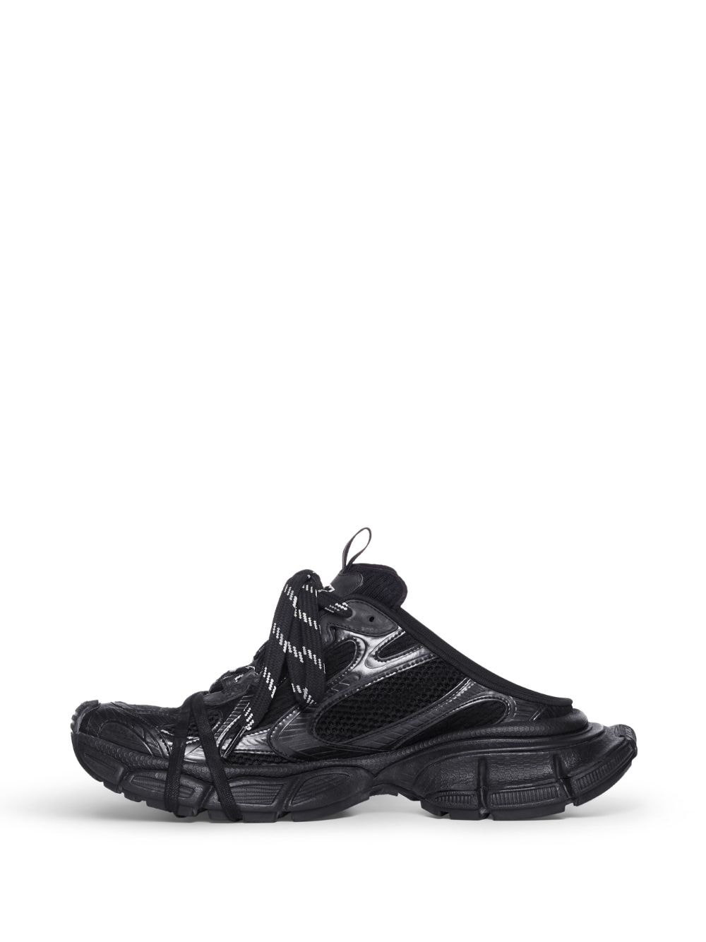 Balenciaga 3XL Sneaker- Panelled-Mule-Black