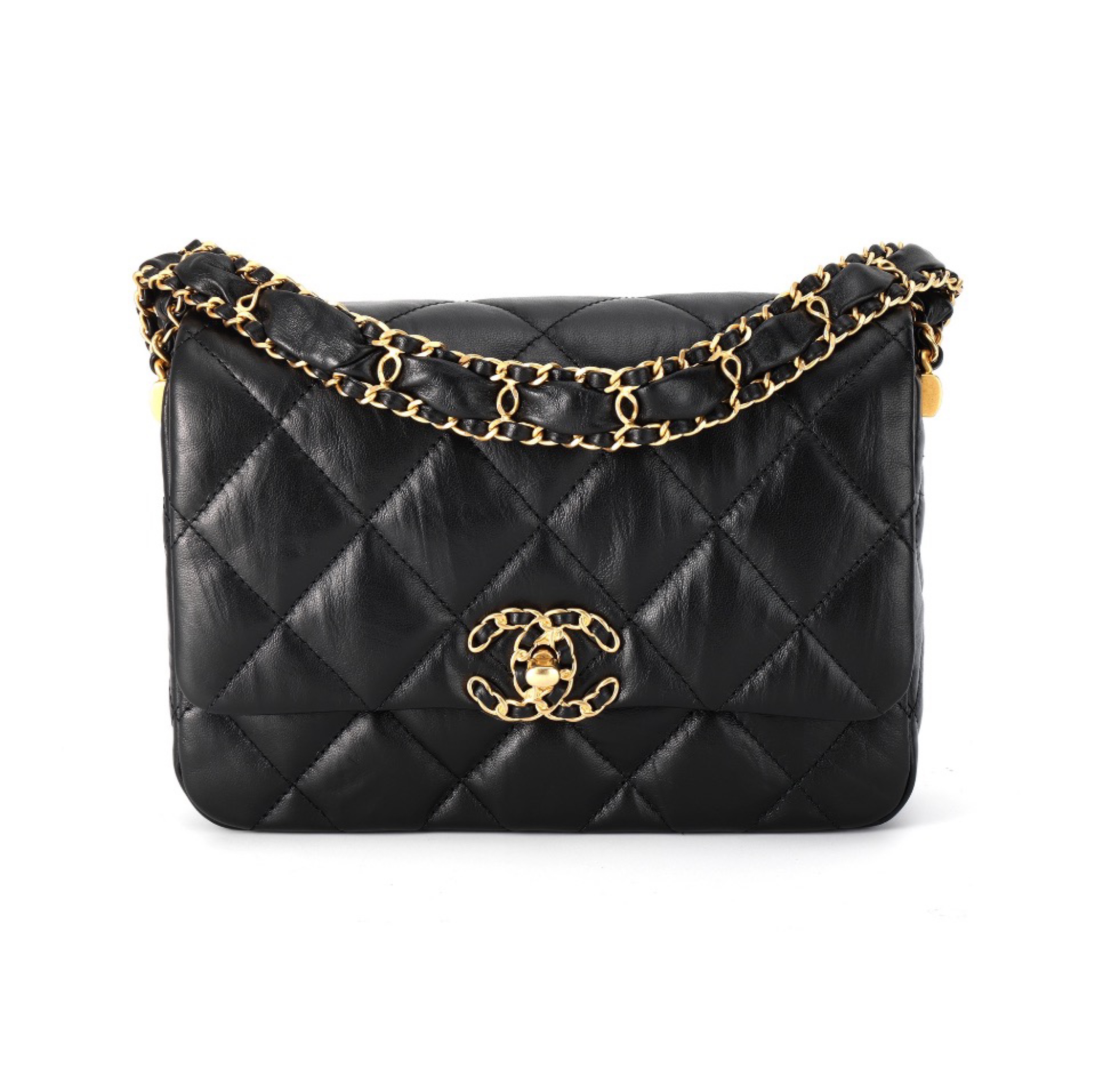 Chanel Hobo Wide Shoulder Strap Crossbody Bag Shoulder Bag