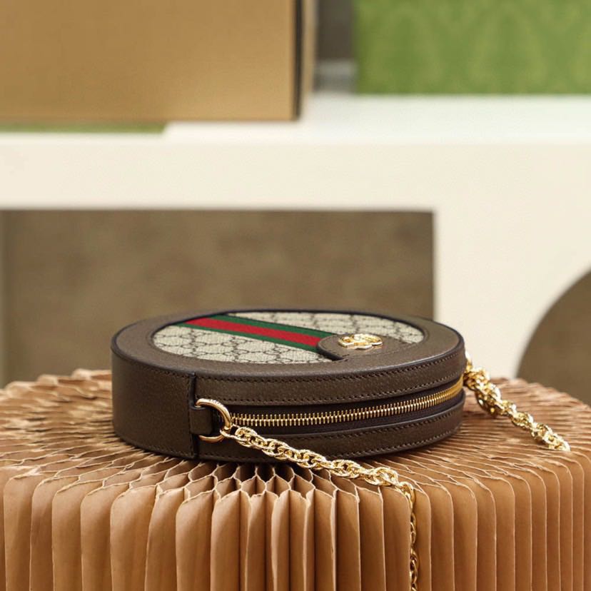 Gucci Ophidia Round Cake Crossbody Bag