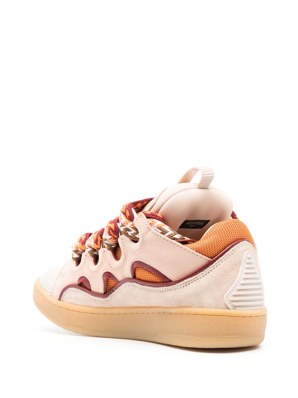 Lanvin LEATHER CURB SNEAKERS