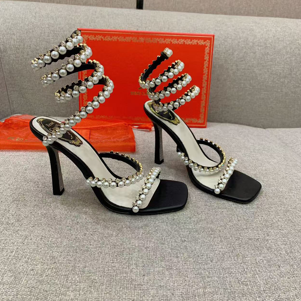 Rene Caovilla Chandelier Elegant Evening Sandals