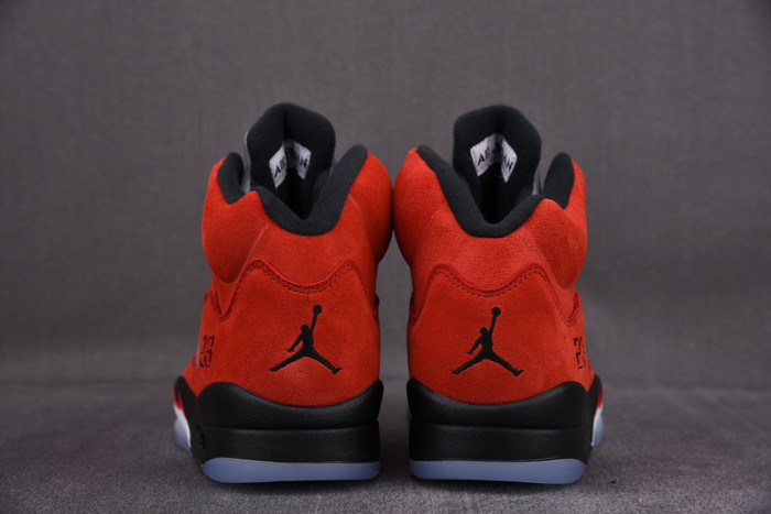 Air Jordan 5 Raging Bull 2021 Red Suede DD0587-600
