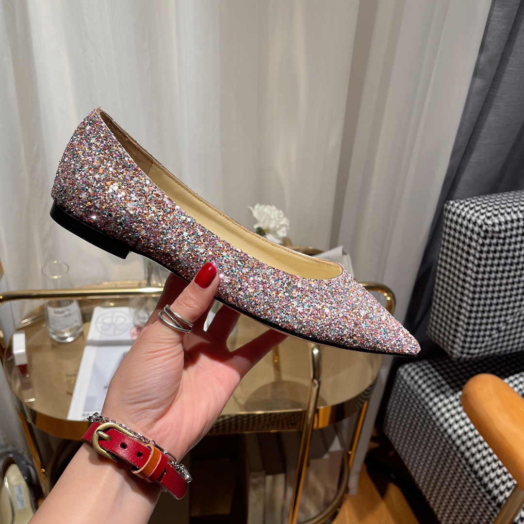 Jimmy Choo Love Flat cusp  Slide Sandal