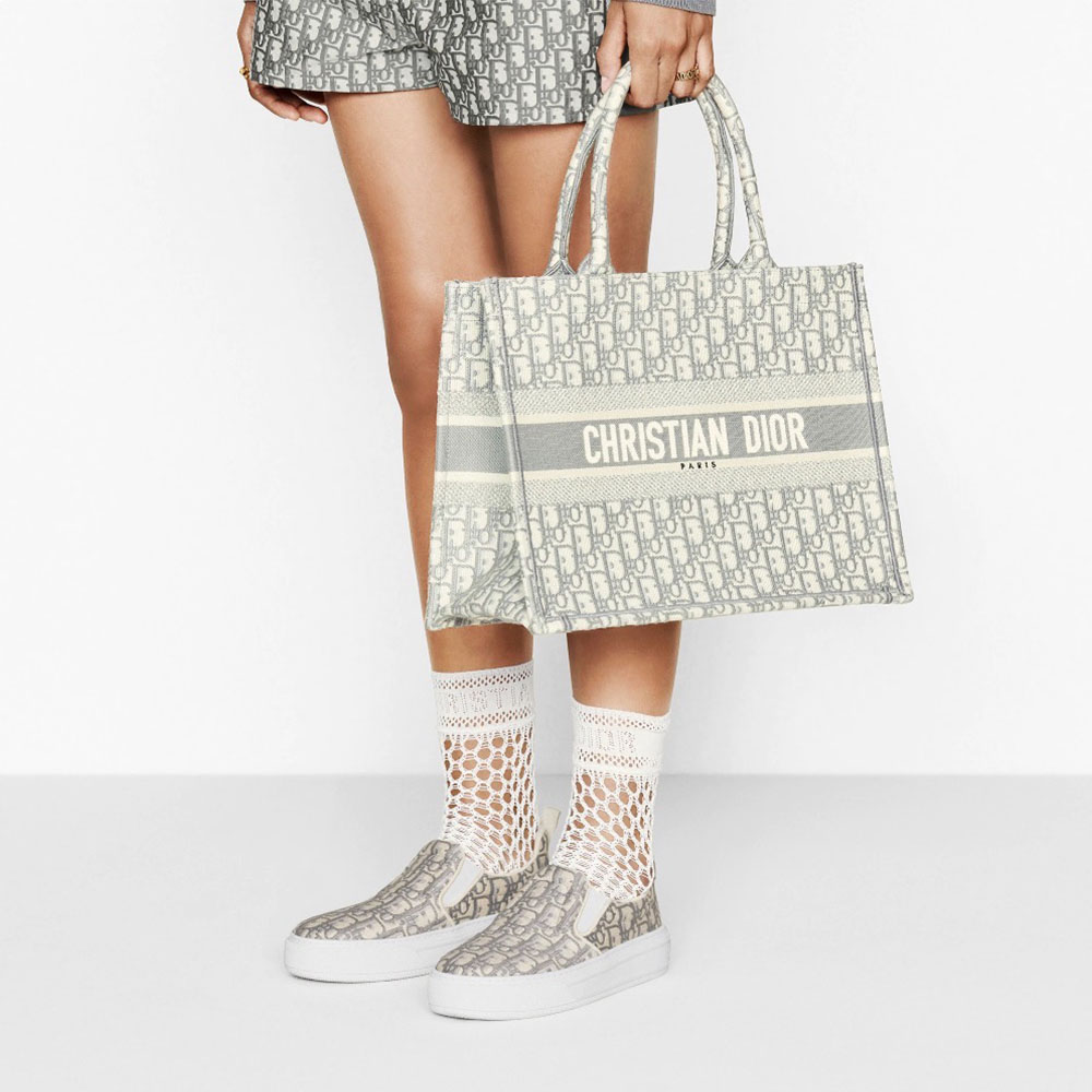 Dior Book Tote Small Medium Large Size Embroidery