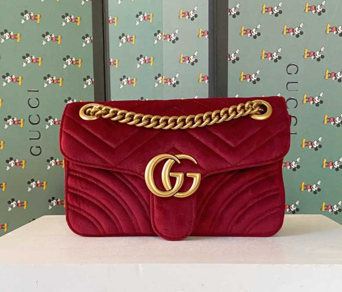 Gucci GG Marmont Velvet Mini