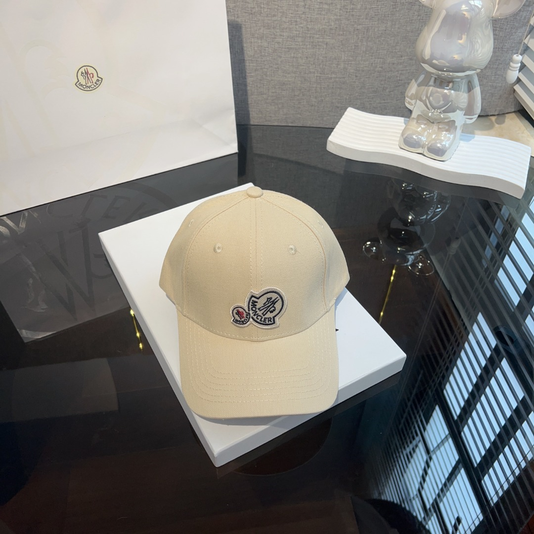Moncler Double Logo Baseball Cap  Sunhat