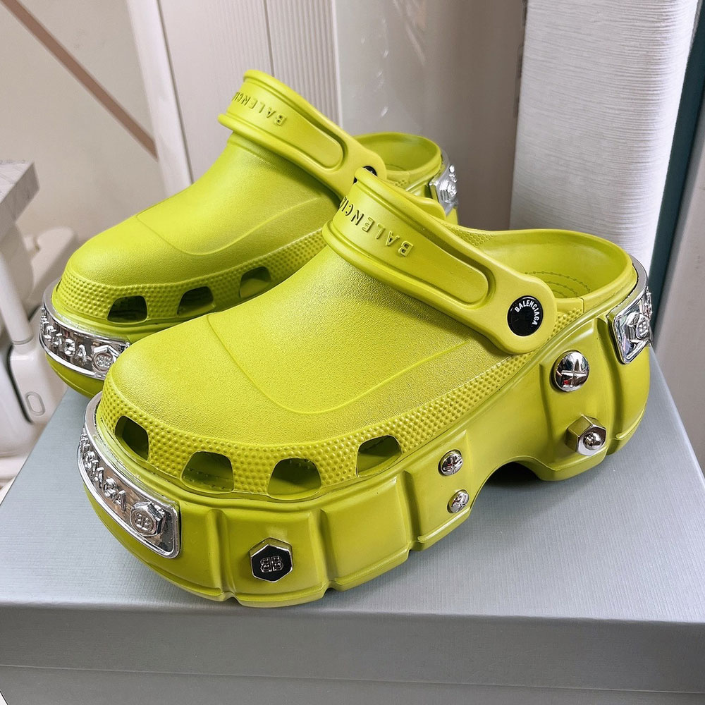 Balenciaga HardCross Platform Slippers Slide Sandal