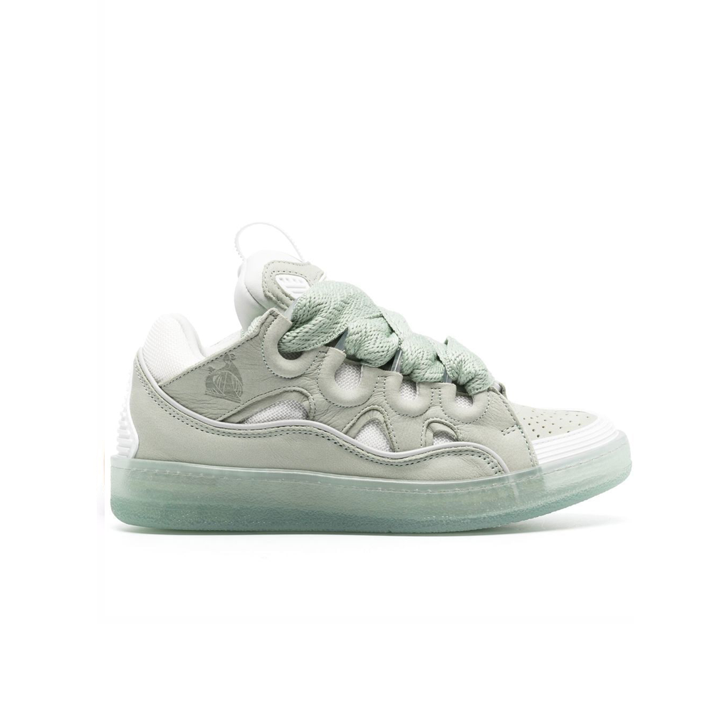Lanvin LEATHER CURB SNEAKERS