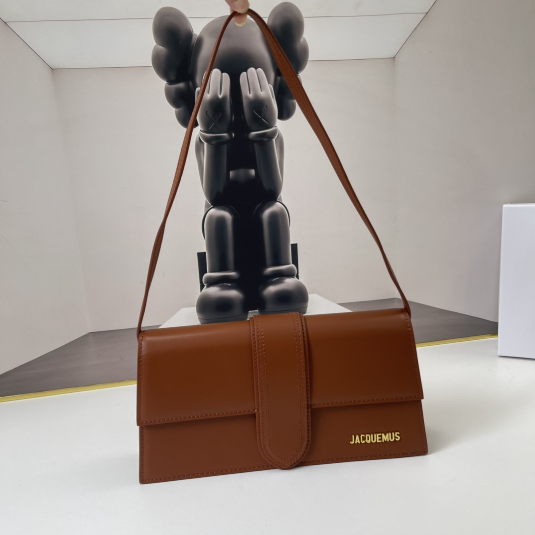 Jacquemus Leather Shoulder Crossbody Bag