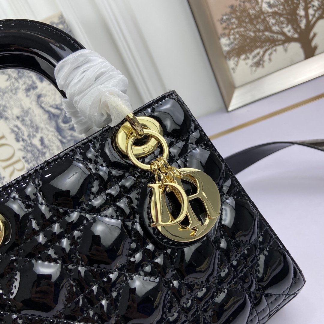Dior The LADY DIOR Bag MINI SIZE(17*15*7cm)