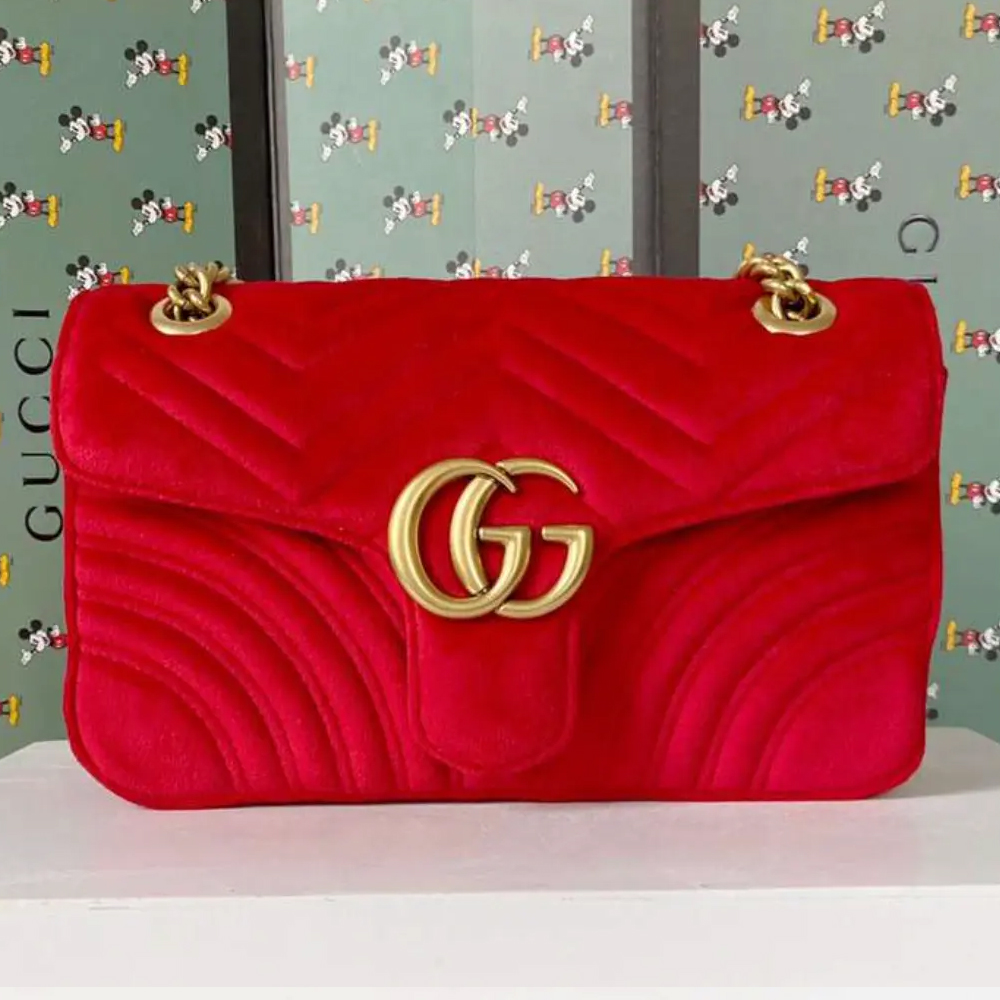 Gucci GG Marmont Velvet Small
