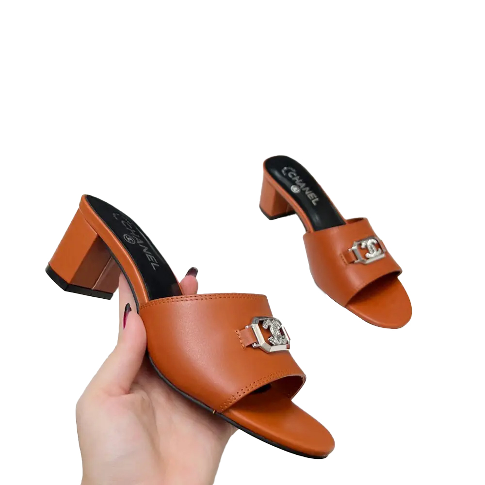 Chanel Flat Open-toed Flip-flops With Thick Heels Slide Sandal