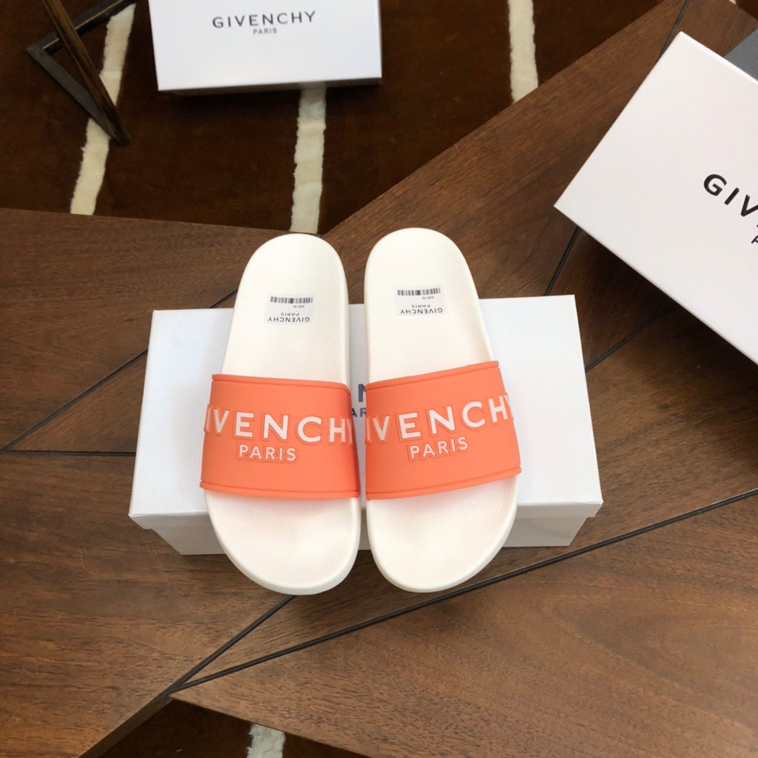 Givenchy Rubber Logo flip-flops Slide Sandal