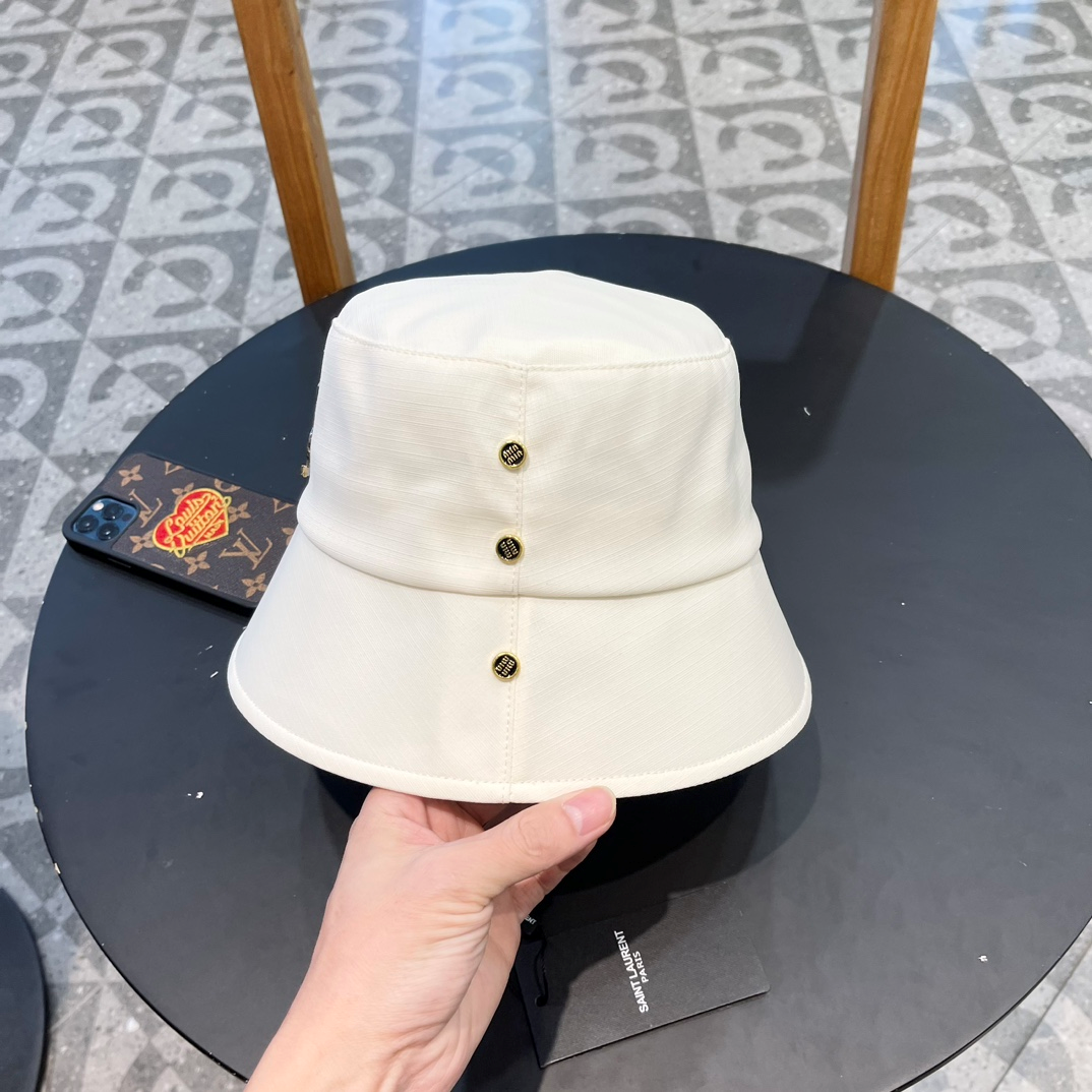 Saint Laurent YSL Collapsible Stylish Breathable Bucket Hat Sunhat