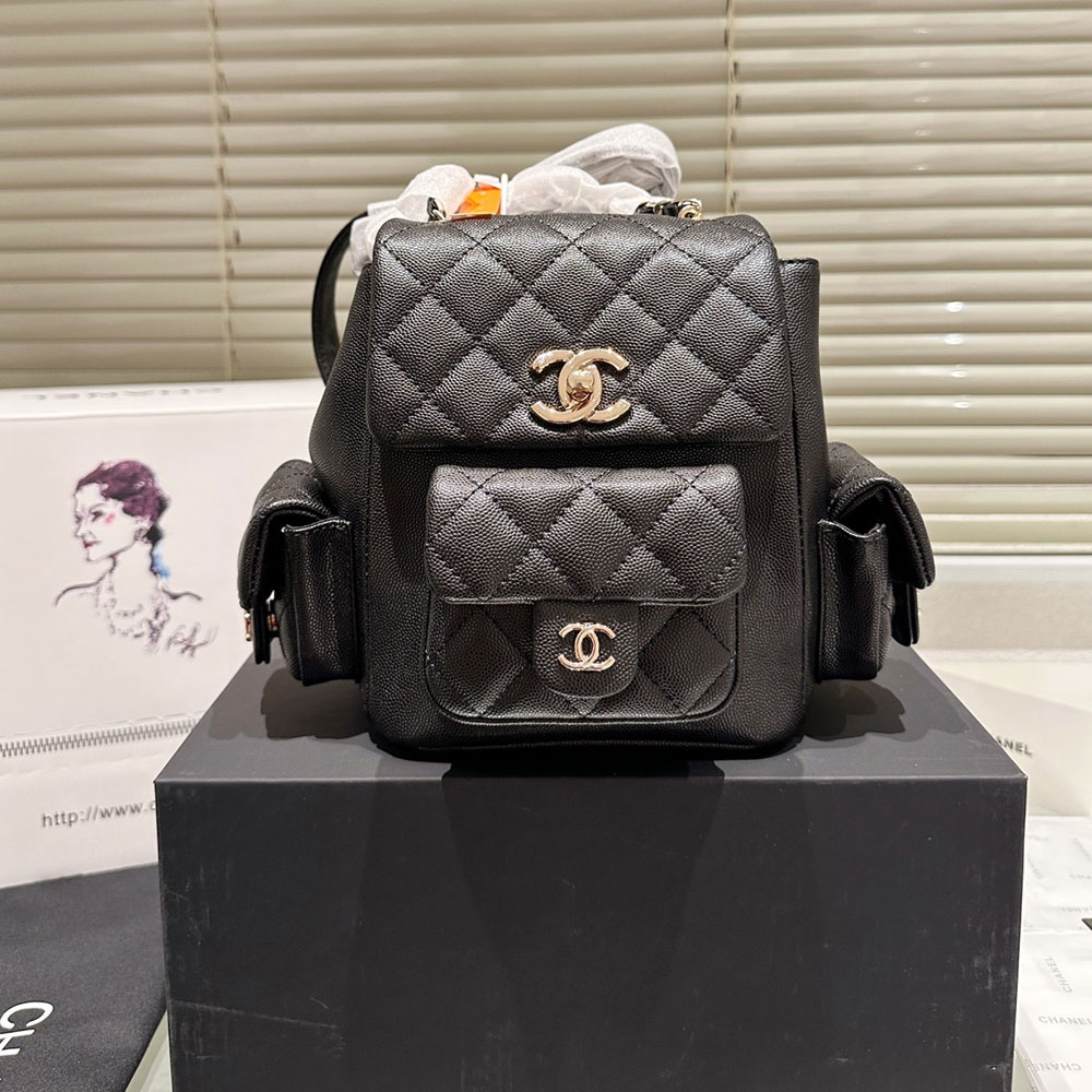 Chanel  23K Double Side Pocket Bag