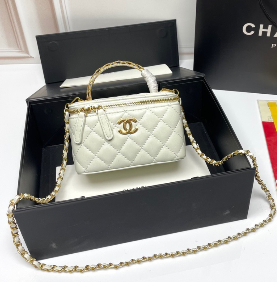Chanel Relief Handle Makeup Box