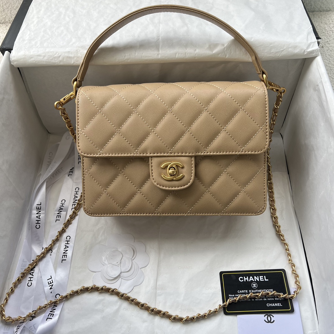 Chanel Small Flap Bag With Handle