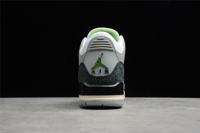 AIR JORDAN 3 RETRO ??CHLOROPHYLL???? 136064 006