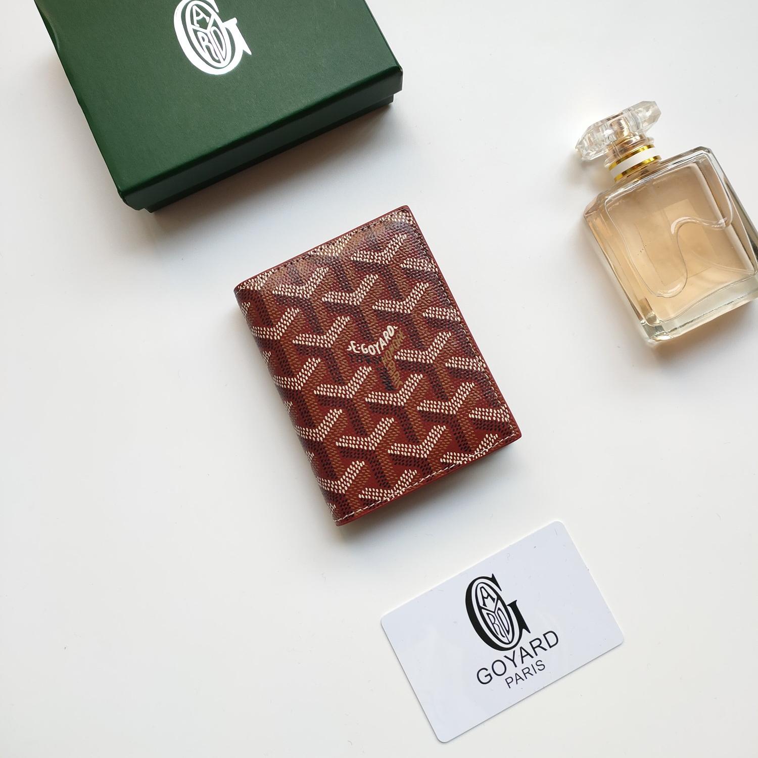 Goyard Saint-Marc Leather Card Holder