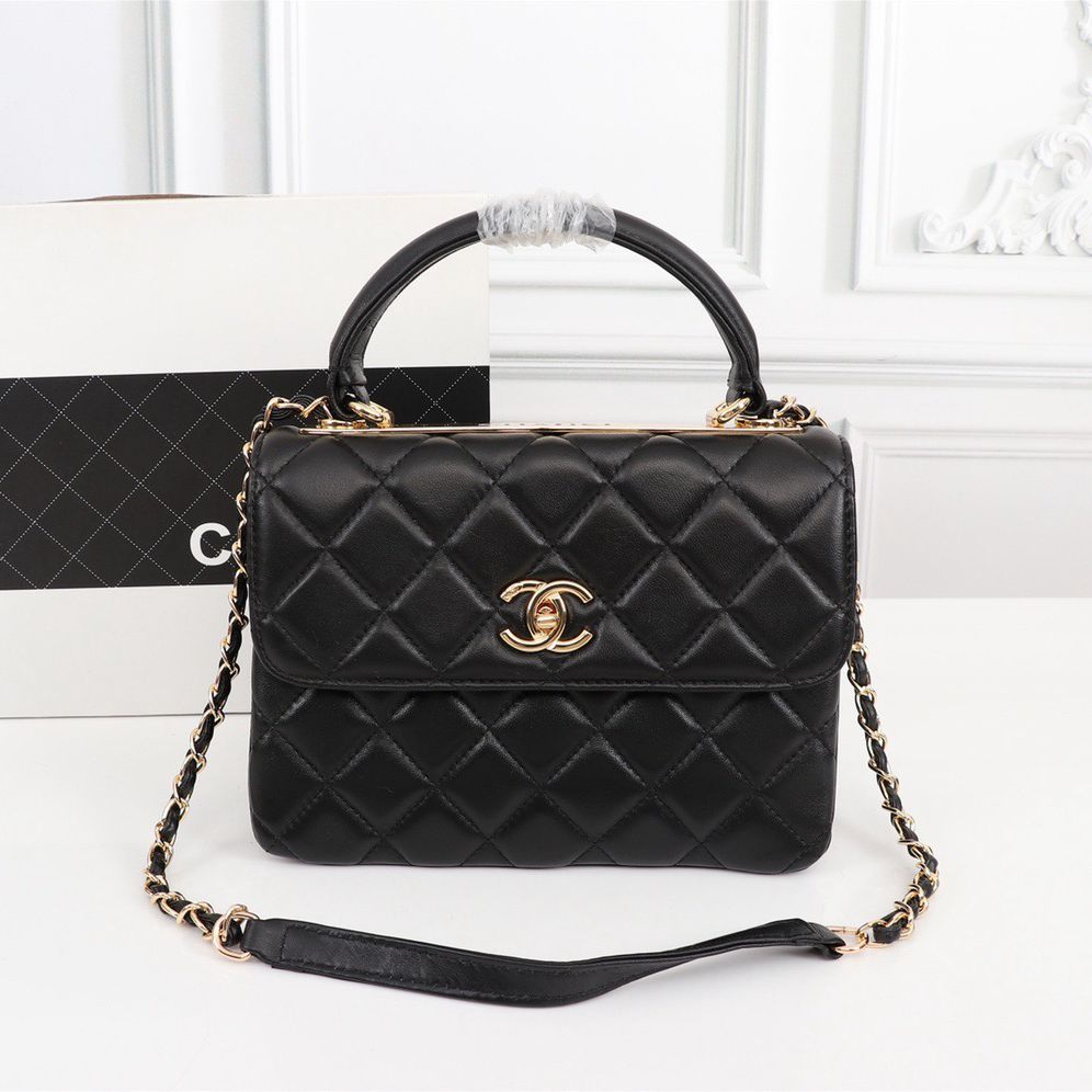 Chanel Flap Bag Trendy CC With Top Handle