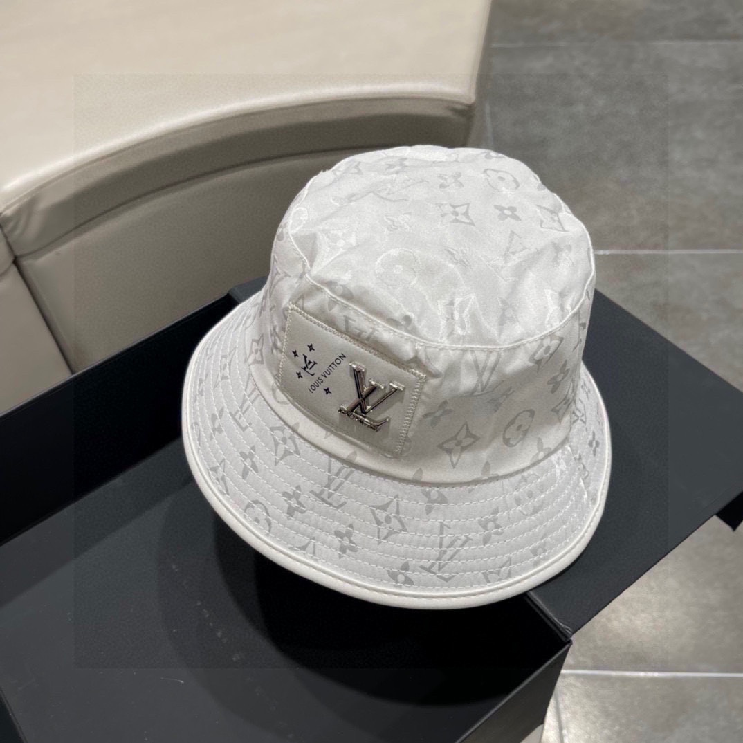 Louis Vuitton LV Exquisite Embroidered Fisherman's Hat  Sunhat