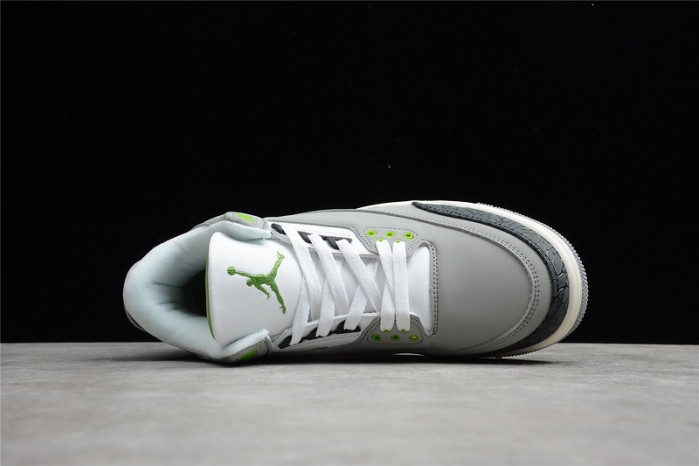 AIR JORDAN 3 RETRO ??CHLOROPHYLL???? 136064 006