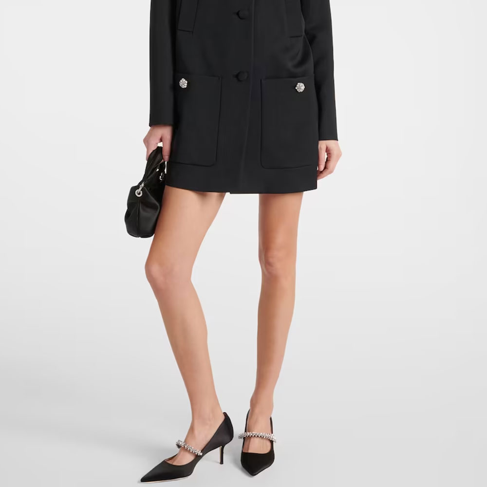 Jimmy Choo Baily Tidal Spike Slide Sandal