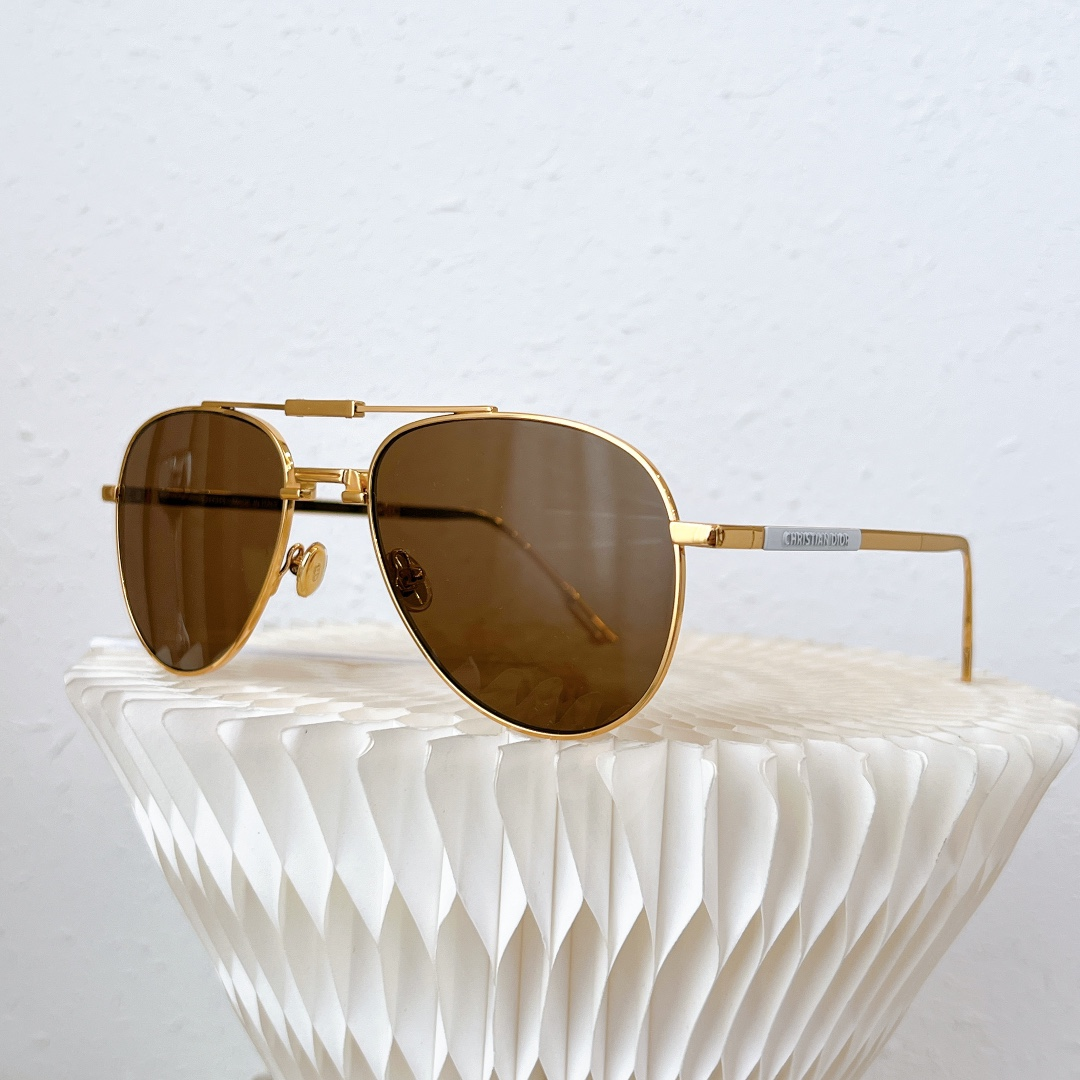 Dior Metal Frame Sunglasses