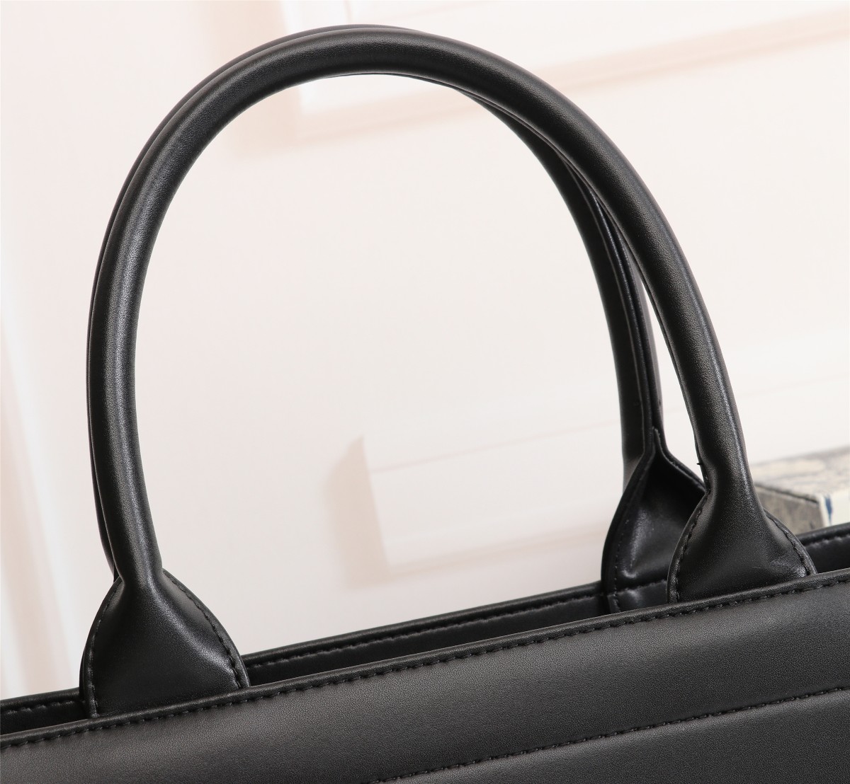 Dior Book Tote Medium Black Calfskin M1265ZTQT_M911