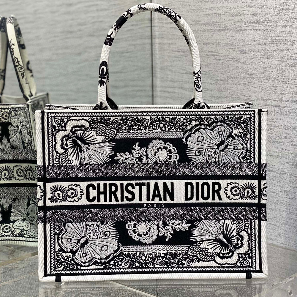 DIOR Book Tote Butterfly Series Bags