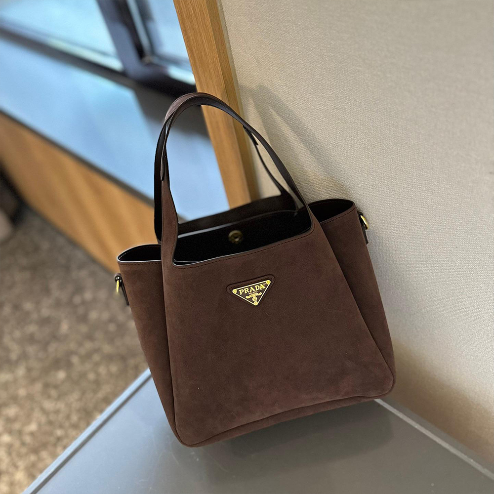 Prada Suede Mni Tote Ld44
