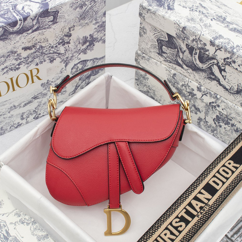 Dior Womens Bags Shoulder Bags MINI SADDLE BAG