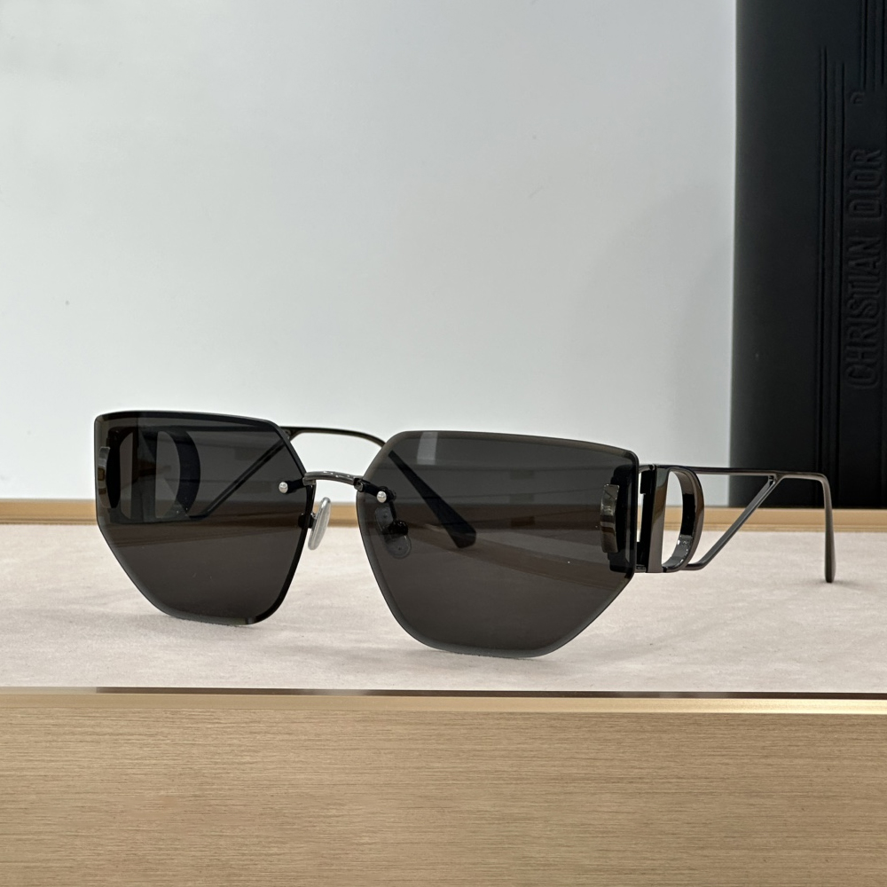 Dior Hollow Design Frame Sunglasses
