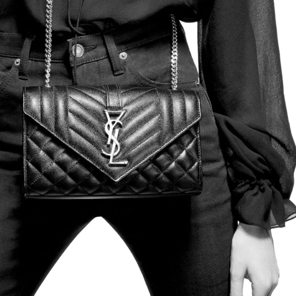 Saint Laurent YSL Envelope Shouder Bag Small
