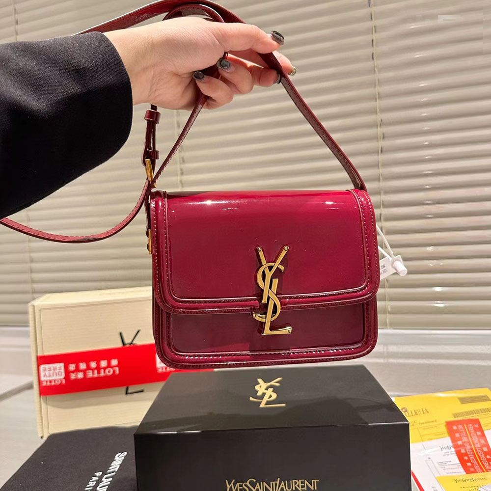 Saint Laurent YSL SOFLERINO Box Glossy Bag