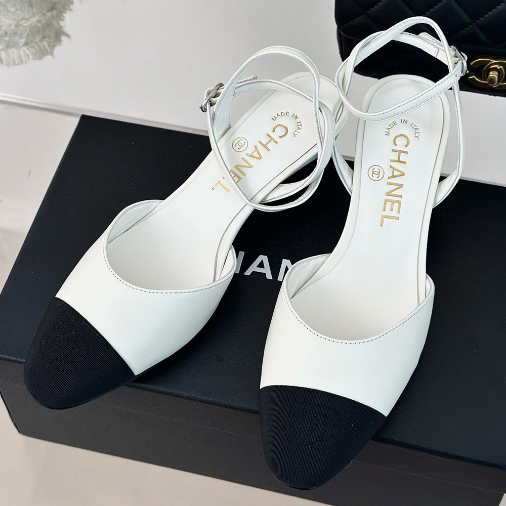 Chanel   Lace-up heels  Sandals Slide