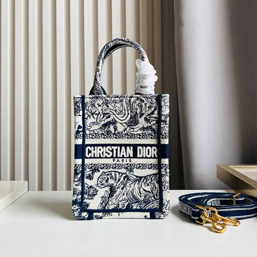 DIOR Book Tote Canva Shandbag