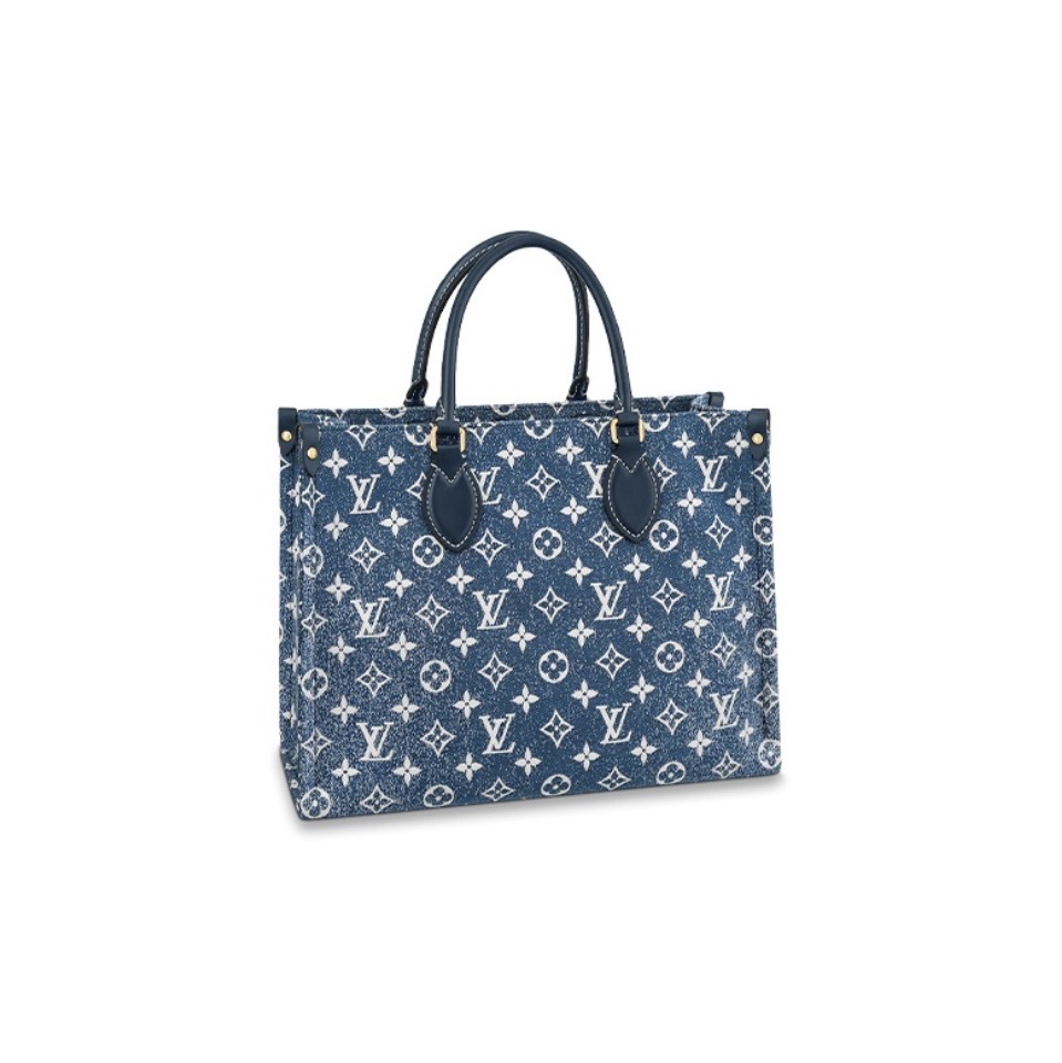 Louis Vuitton LV ONTHEGO Denim Bag M46871