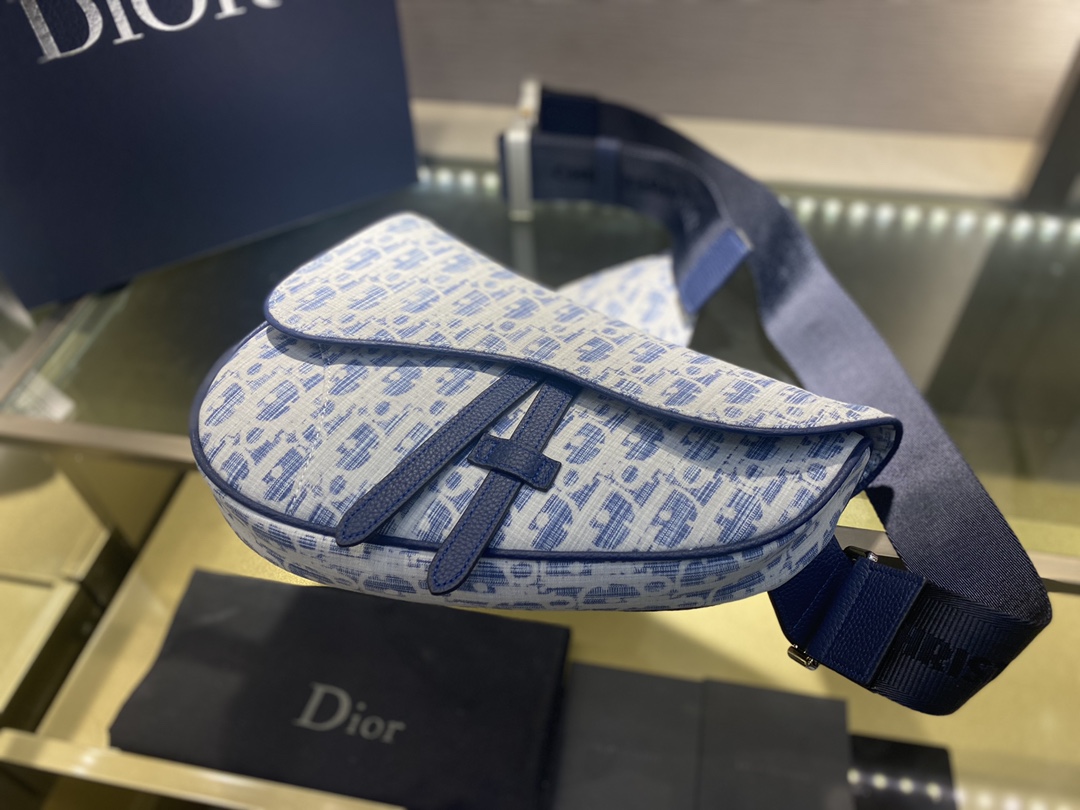 Dior SADDLE BAG Dior Oblique Jacquar