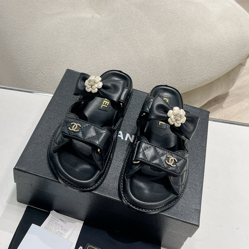 Chanel Fashionable Half Slippers Sandals Slide