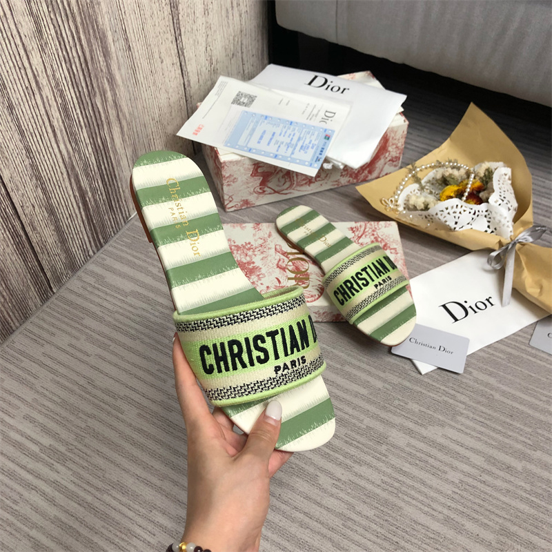 Dior DWAY Slide Slipper Sandals