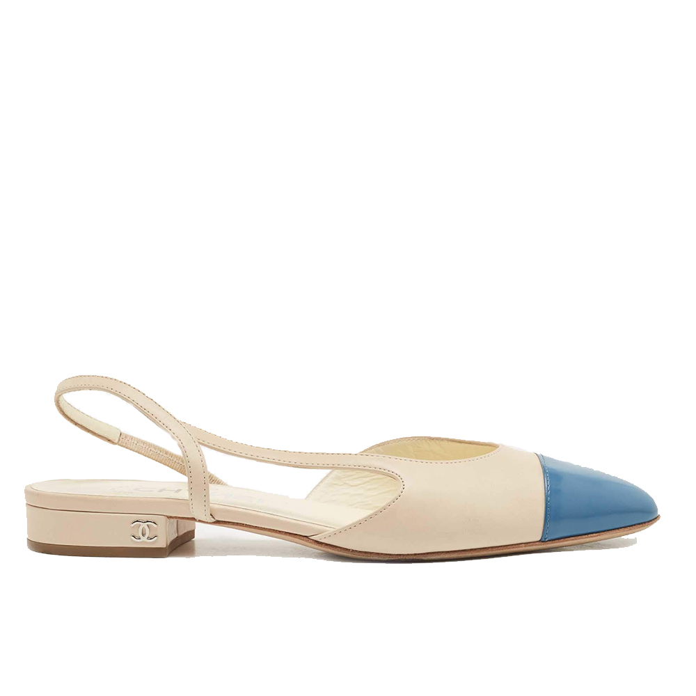 Chanel Slingbacks  Low Heel Sandals