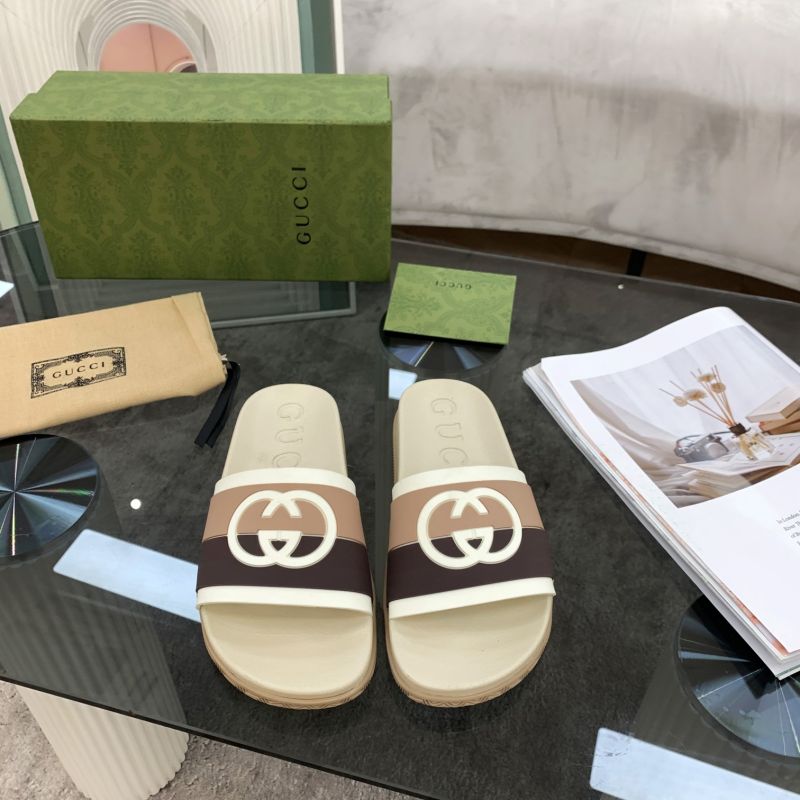 Gucci (WMNS) Slide Interlocking G  655461