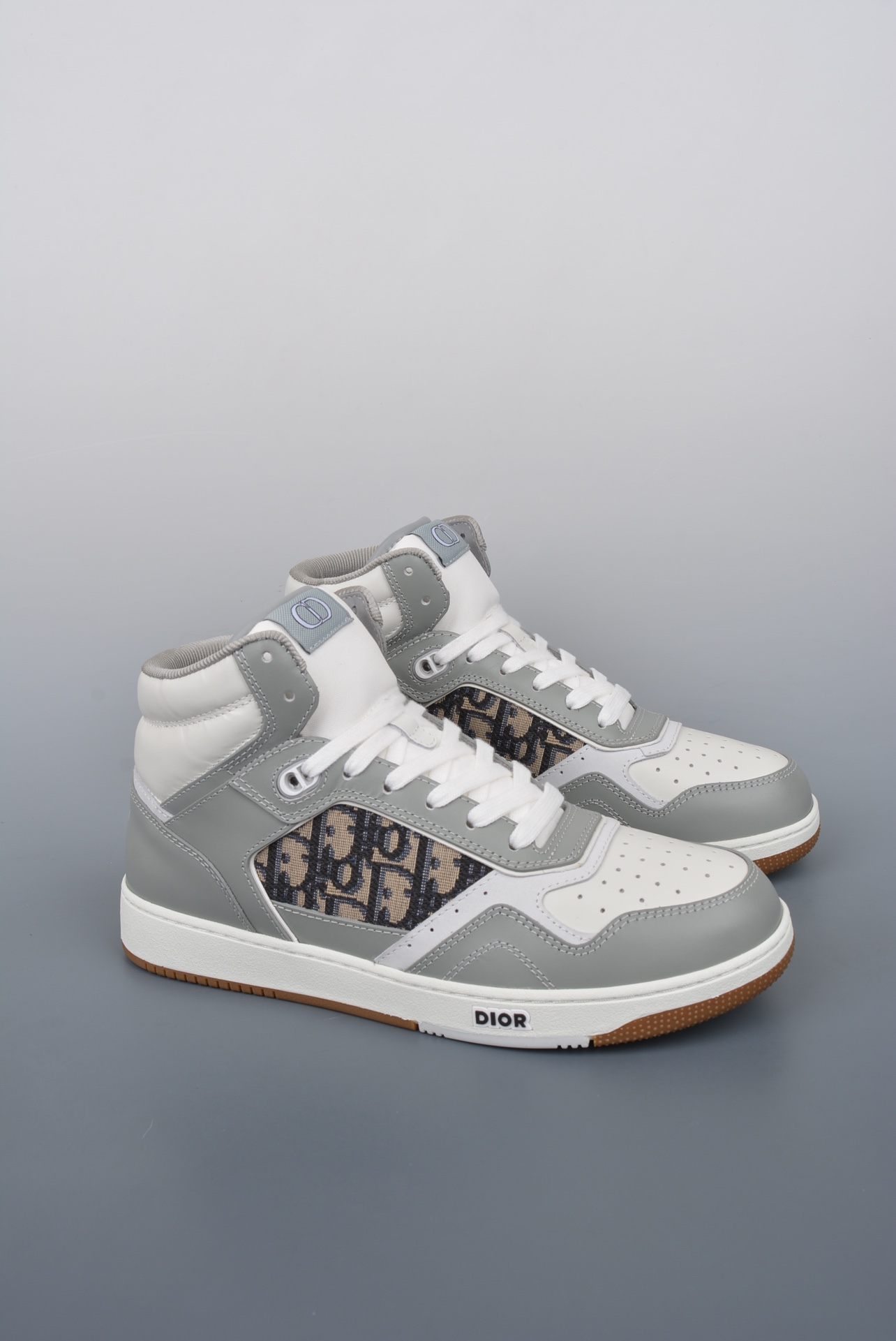 Dior B27 Sneakers High-Top Gray