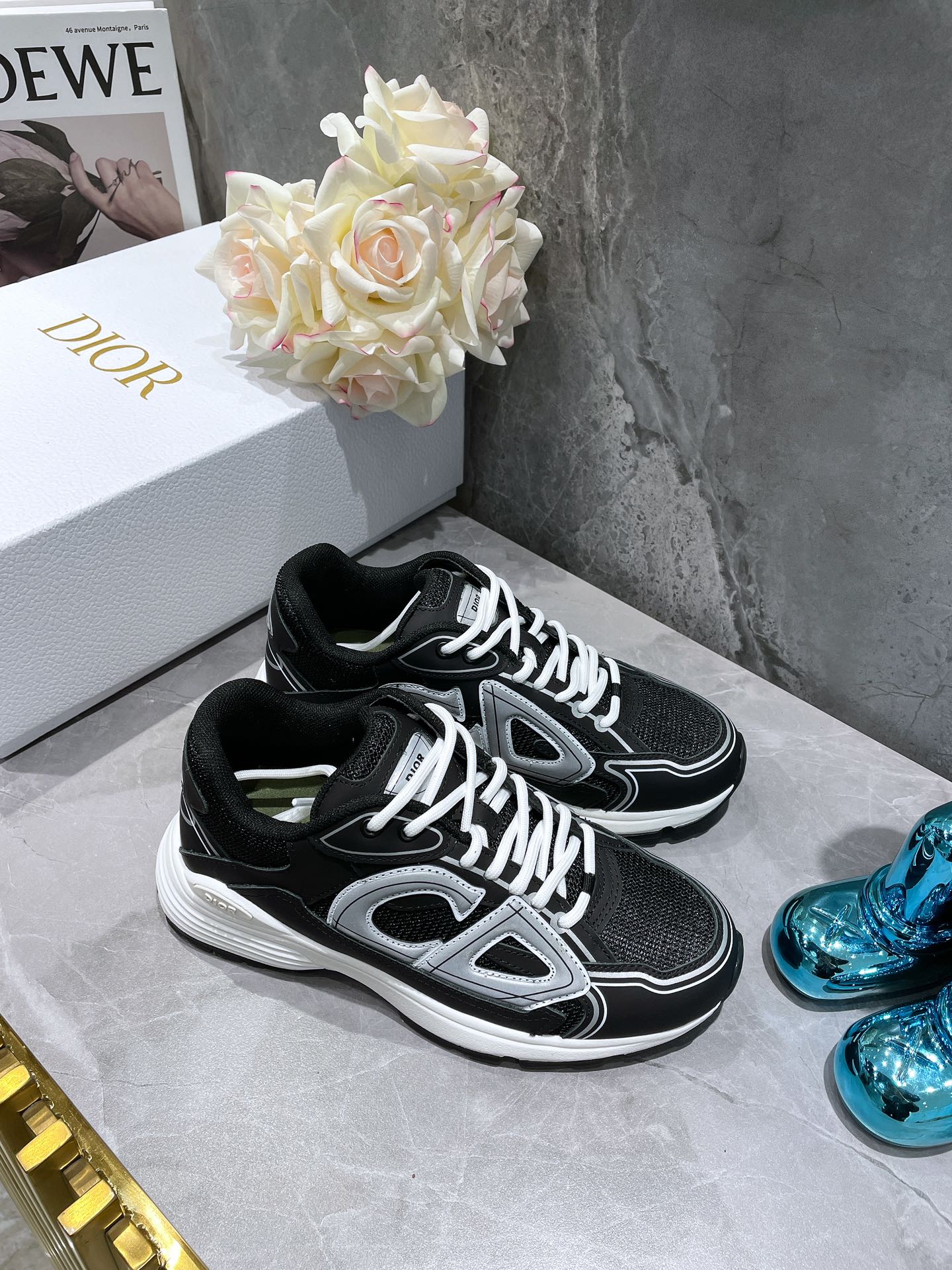 Dior B30 Dad Sneakers Black