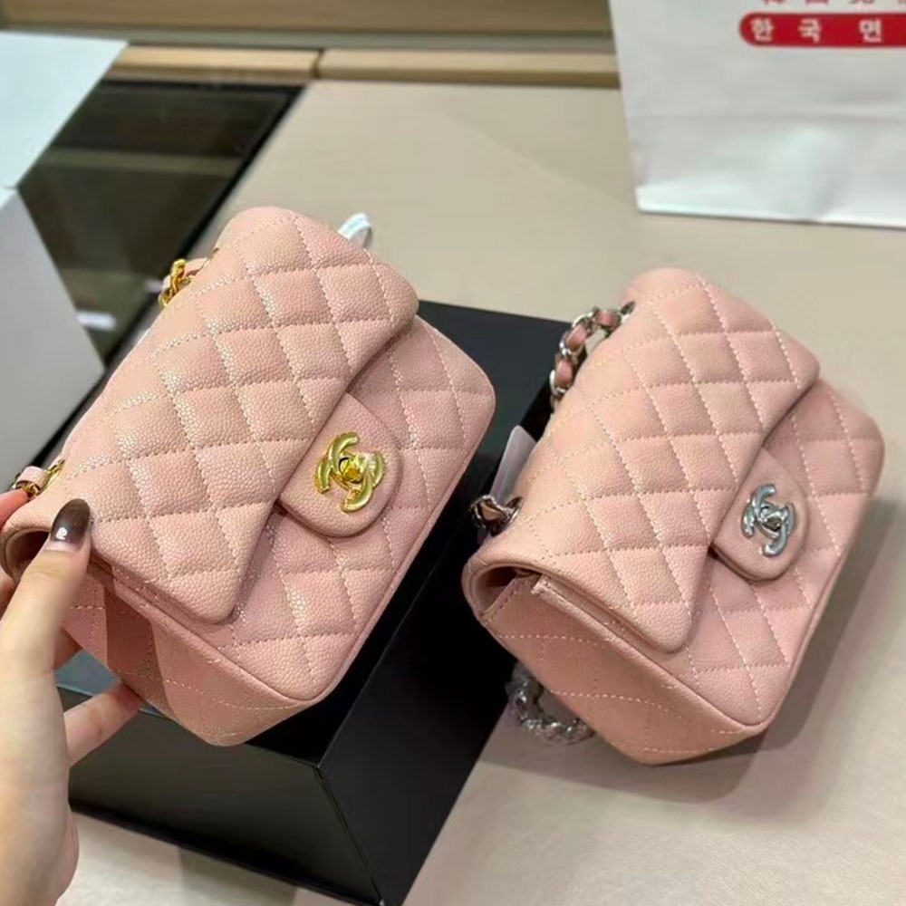 Chanel CF Bag Caviar 17CM
