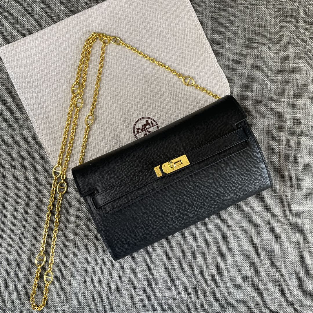 Hermes Kelly Chain Purse Bag