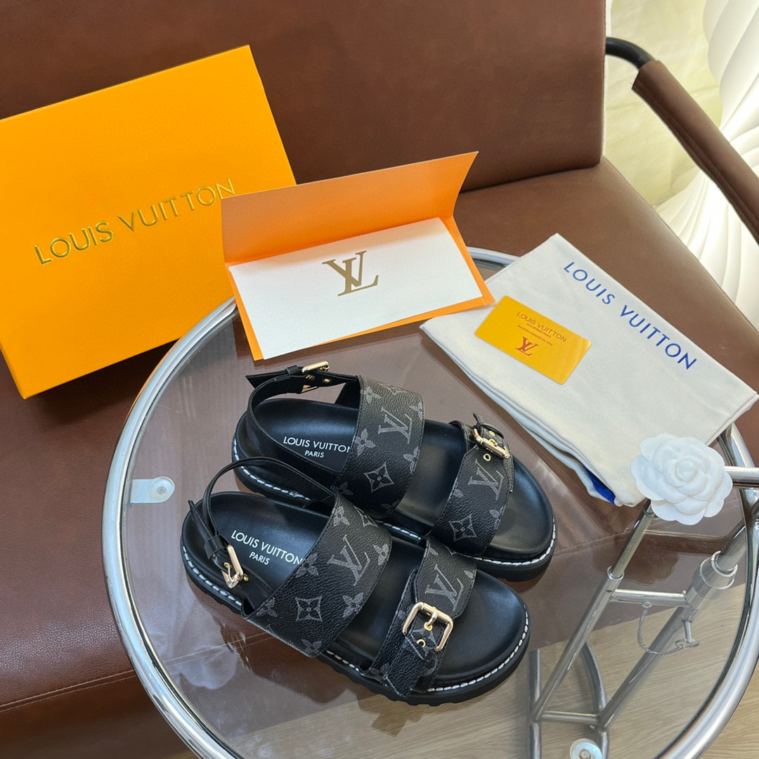 Louis Vuitton LV Sunset Beach Sandals Slide