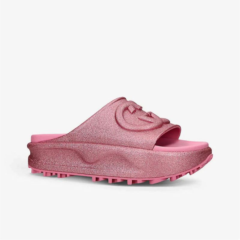 Gucci Interlocking G Slide Sandals 692845