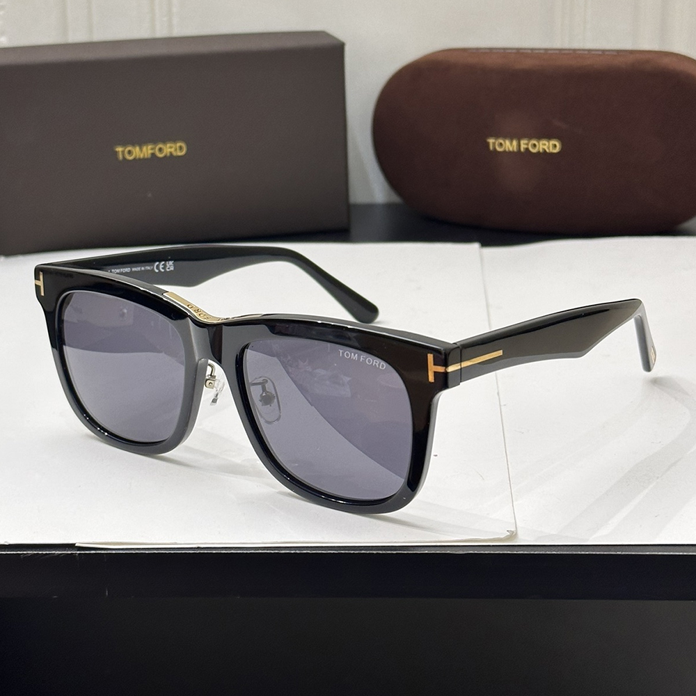 Tom Ford Gradient Clear Sunglasses